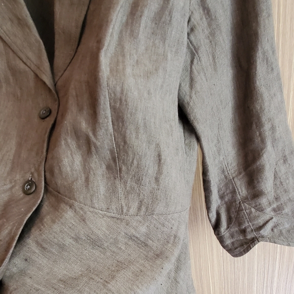 J.Jill linen jacket - Picture 3 of 9